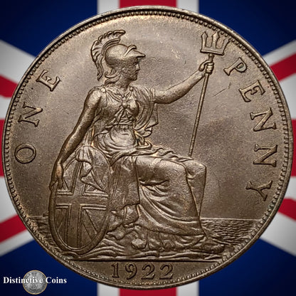 Great Britain 1922 Penny 1d GB7024