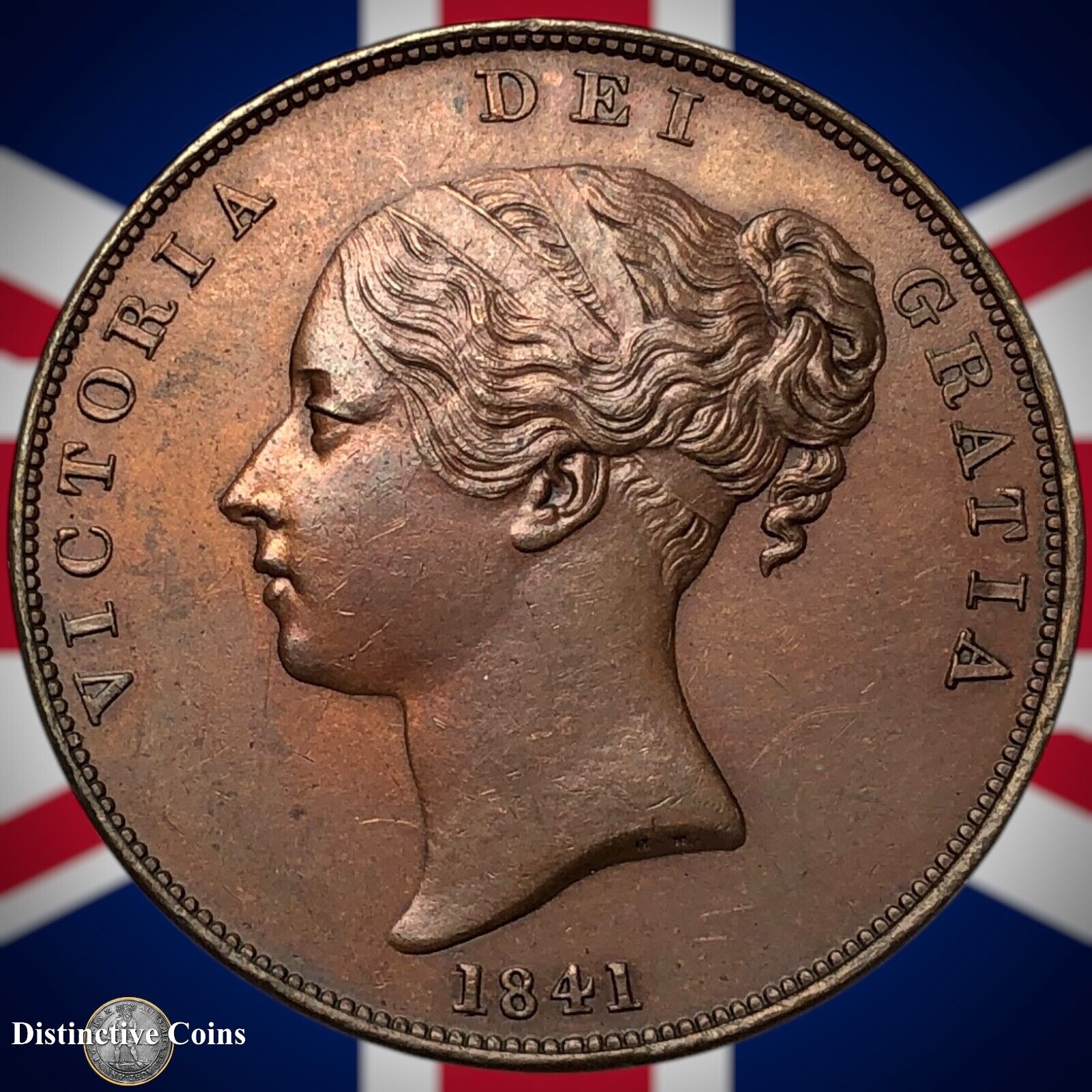 Great Britain 1841 Penny 1d GB6129