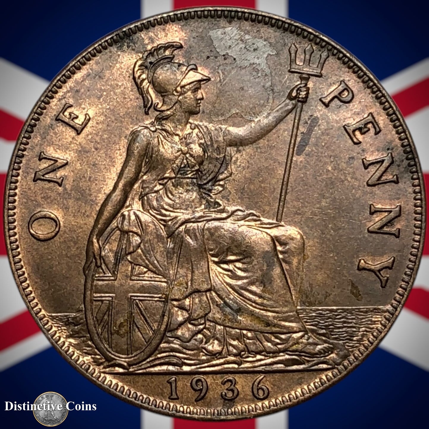 Great Britain 1936 Penny 1d GB7200