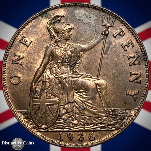 Great Britain 1936 Penny 1d GB7200