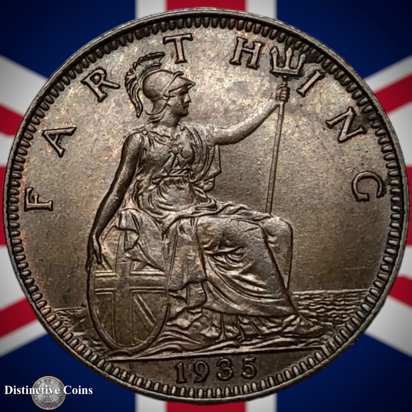 Great Britain 1935 Farthing 1/4d GB4959