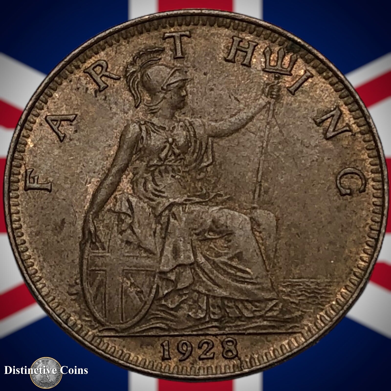 Great Britain 1928 Farthing 1/4d GB4861