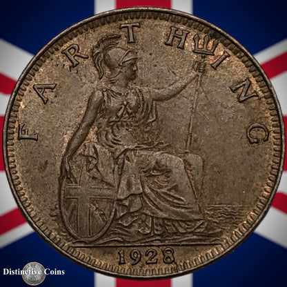 Great Britain 1928 Farthing 1/4d GB4861
