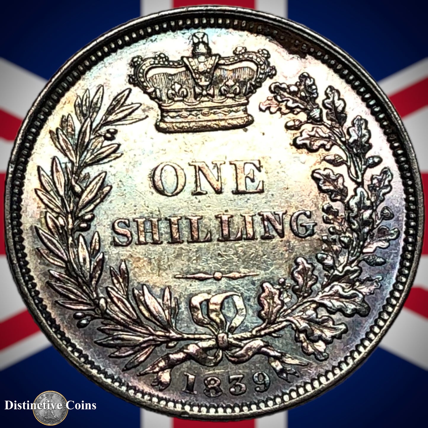 Great Britain 1839 British One Shilling GB0167