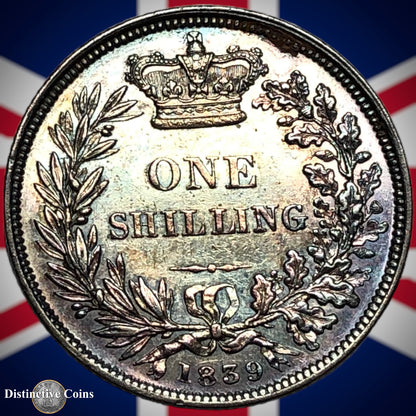 Great Britain 1839 British One Shilling GB0167