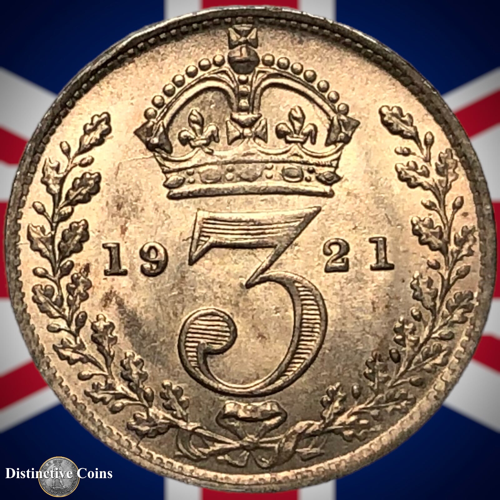 Great Britain 1921 Three Pence GB2200