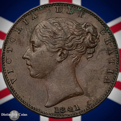 Great Britain 1841 Farthing 1/4d GB3405