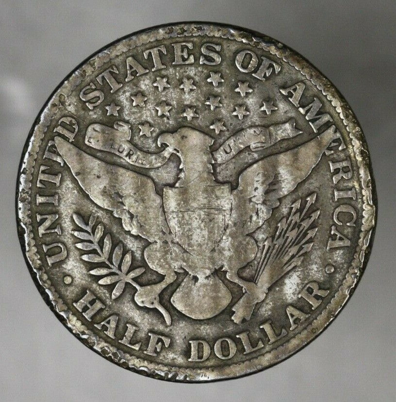 US 1898 Barber Half Dollar  A3083