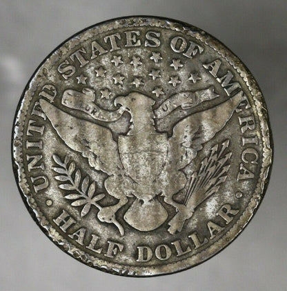 US 1898 Barber Half Dollar  A3083