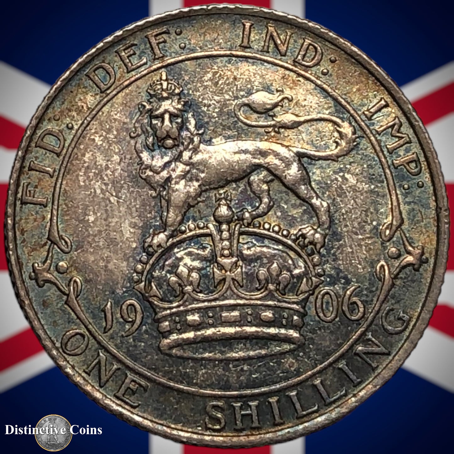 Great Britain 1906 British One Shilling GB0836