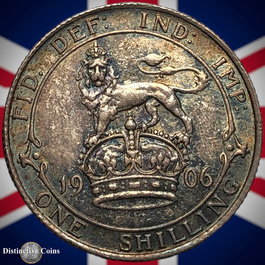 Great Britain 1906 British One Shilling GB0836