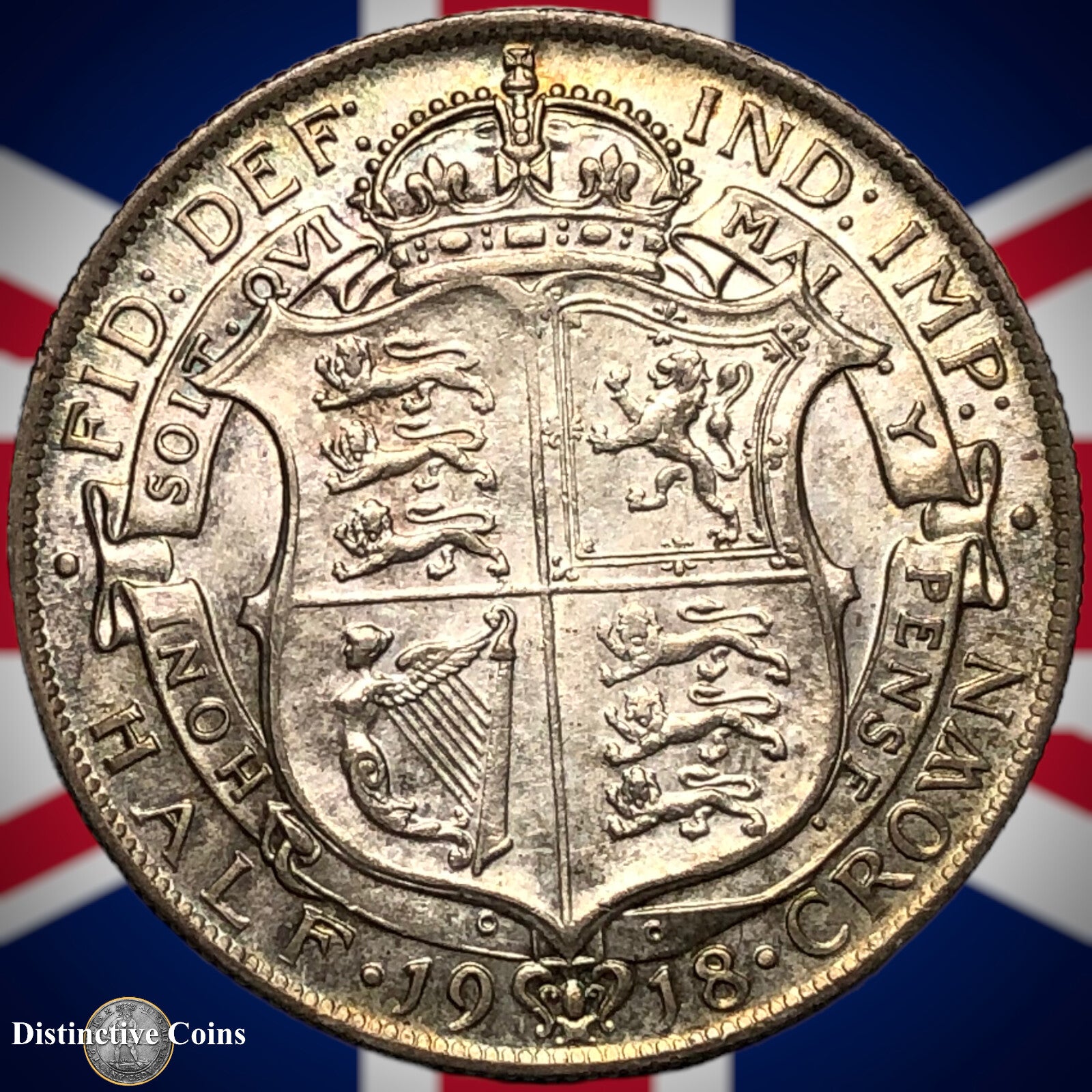 Great Britain 1918 Half Crown GB1280