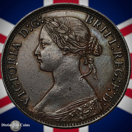 Great Britain 1873 Farthing 1/4d GB3693