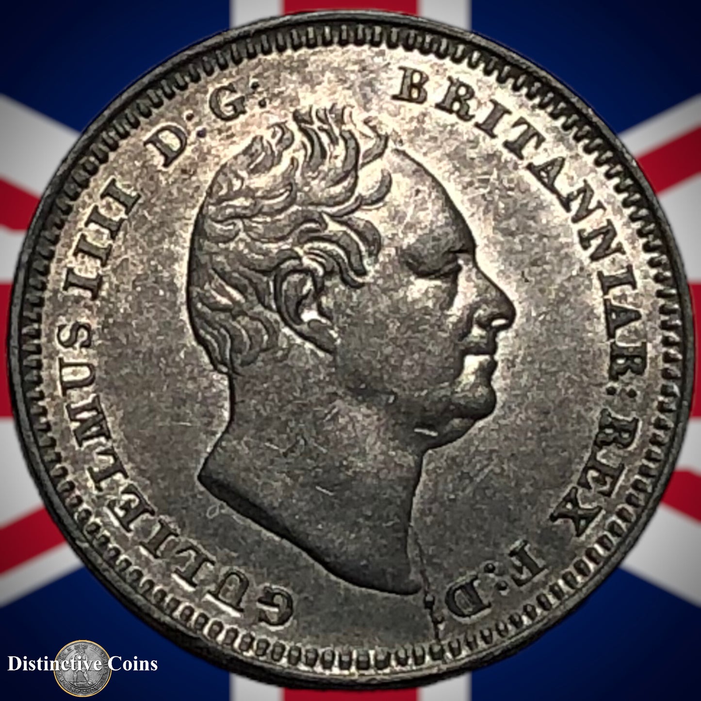 Great Britain 1834 Three Pence GB1817