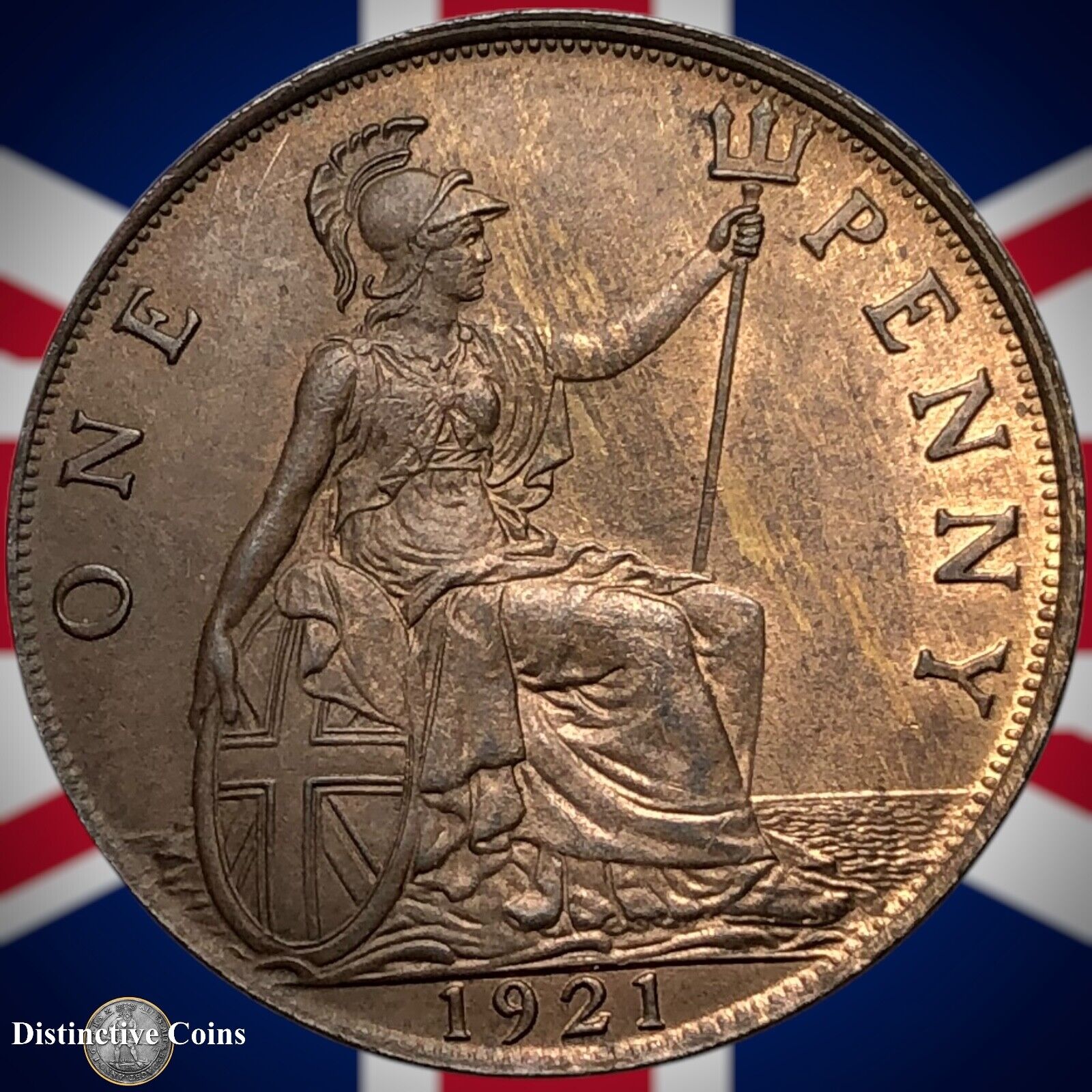 Great Britain 1921 Penny 1d GB6994
