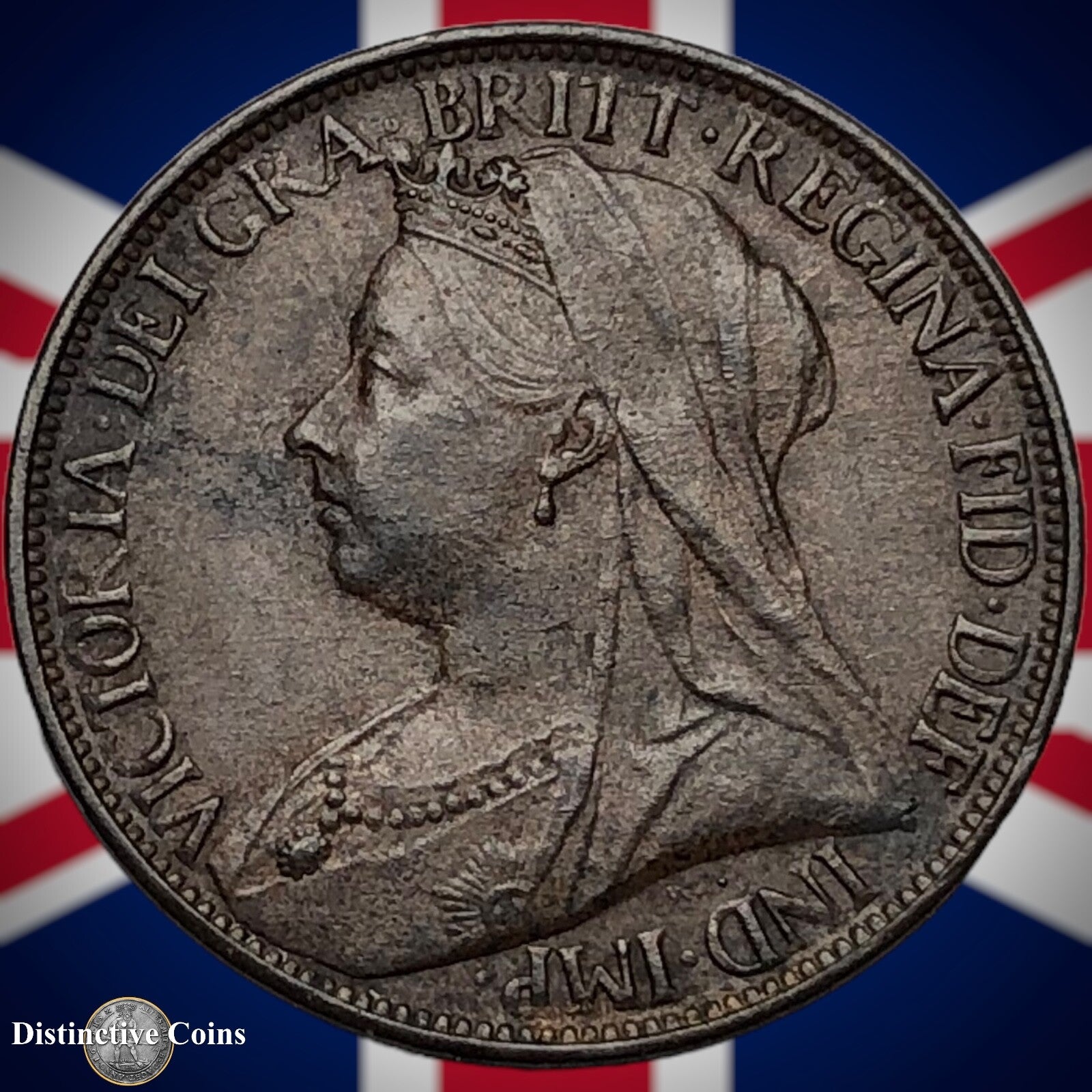 Great Britain 1901 Farthing 1/4d GB4480