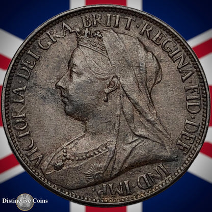 Great Britain 1901 Farthing 1/4d GB4480