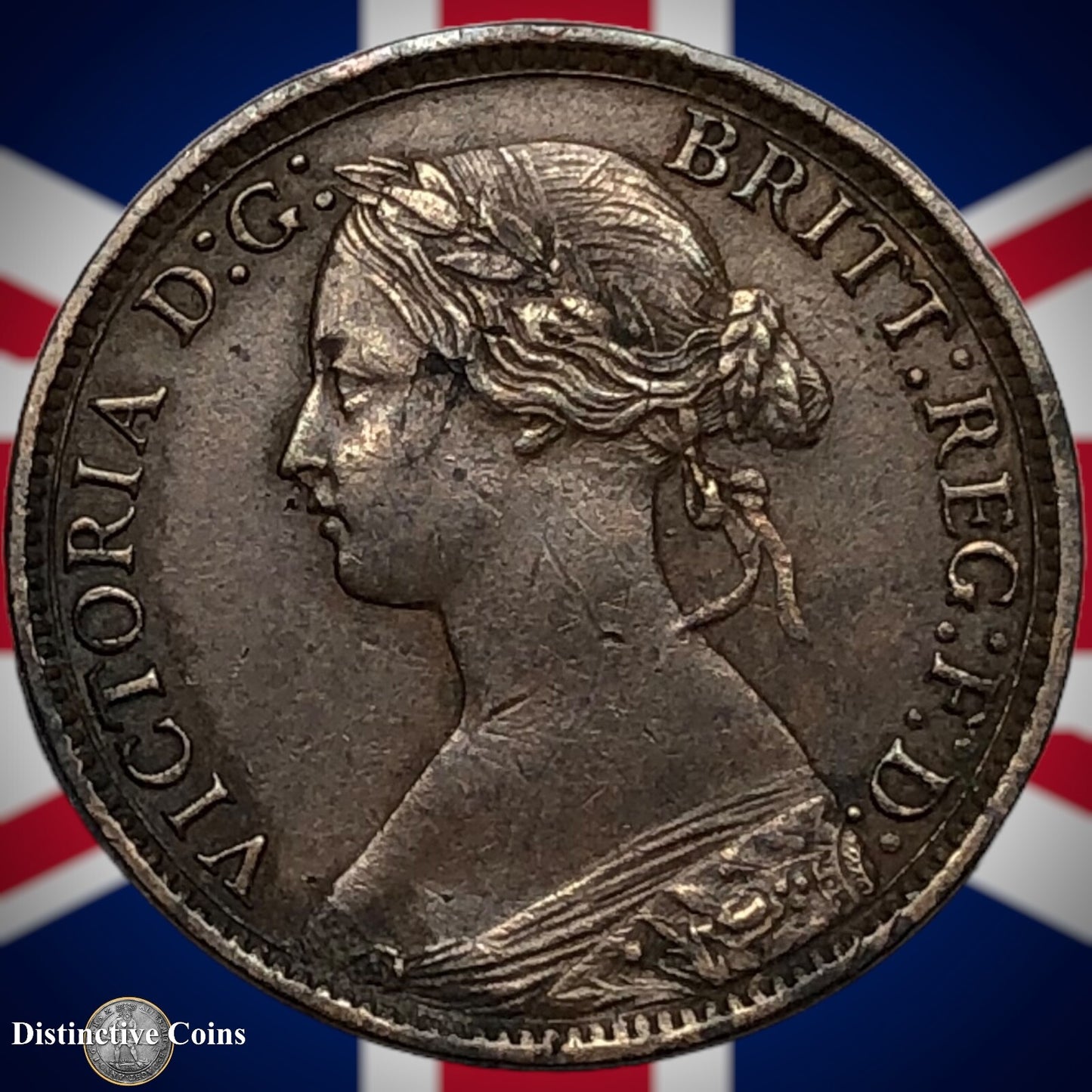 Great Britain 1866 Farthing 1/4d GB3580