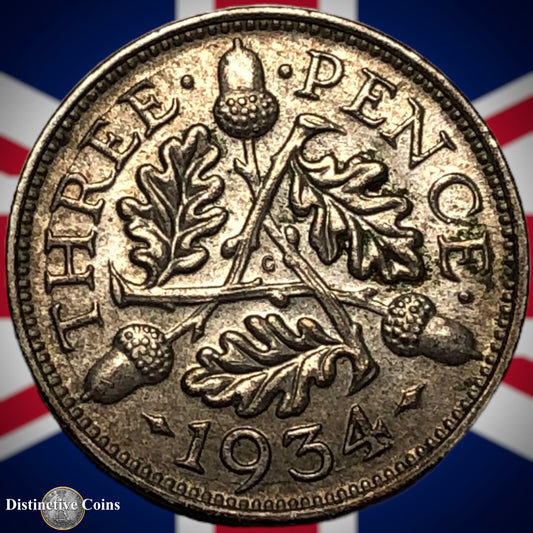 Great Britain 1934 Three Pence GB2268