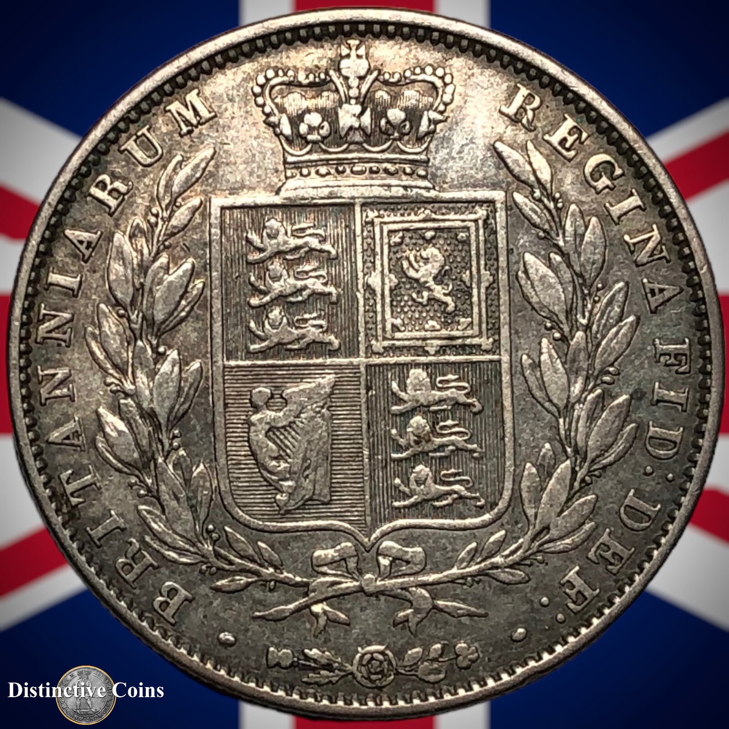 Great Britain 1845 Half Crown GB1178