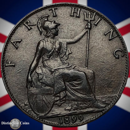 Great Britain 1899 Farthing 1/4d GB4464