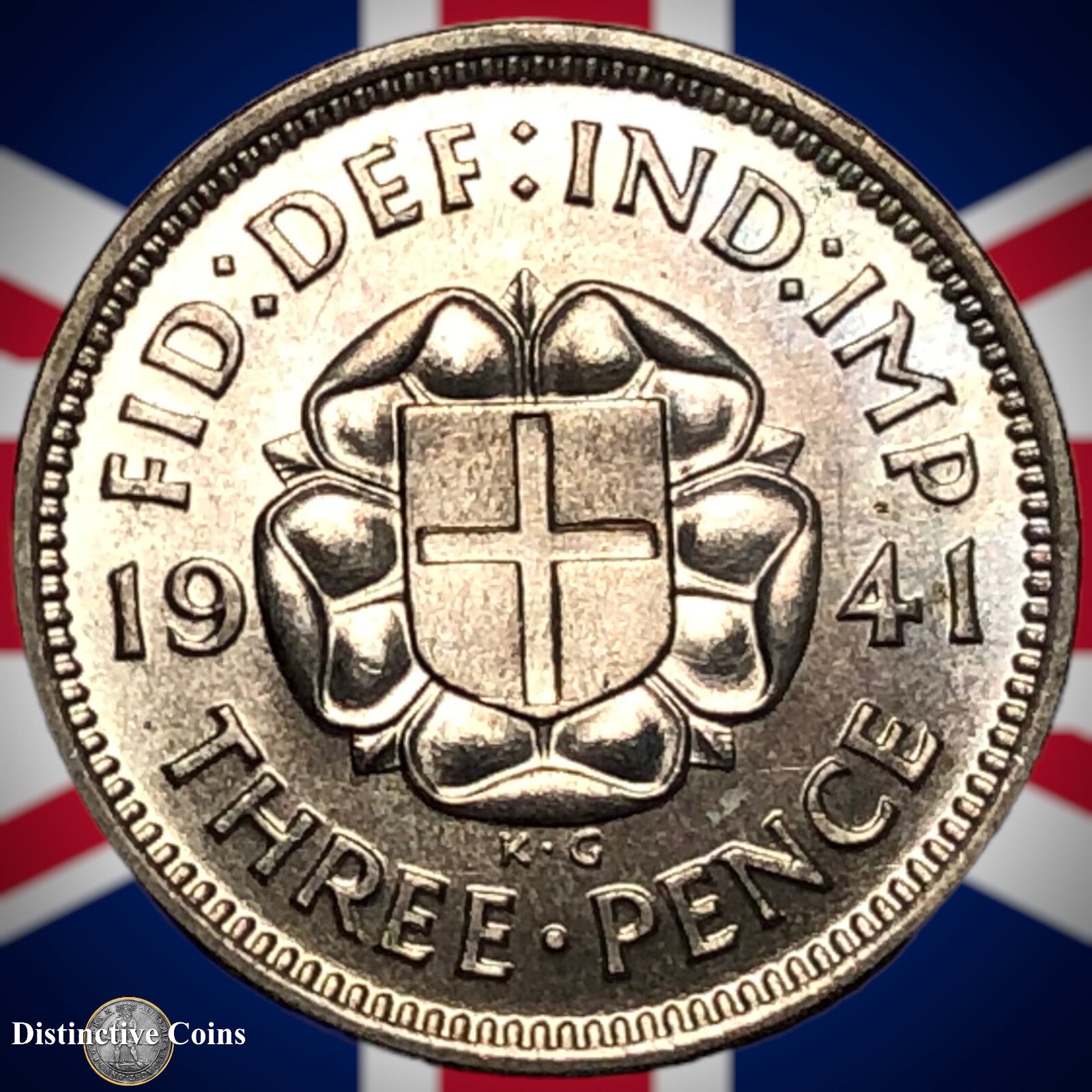 Great Britain 1941 Three Pence GB2325