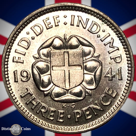 Great Britain 1941 Three Pence GB2325