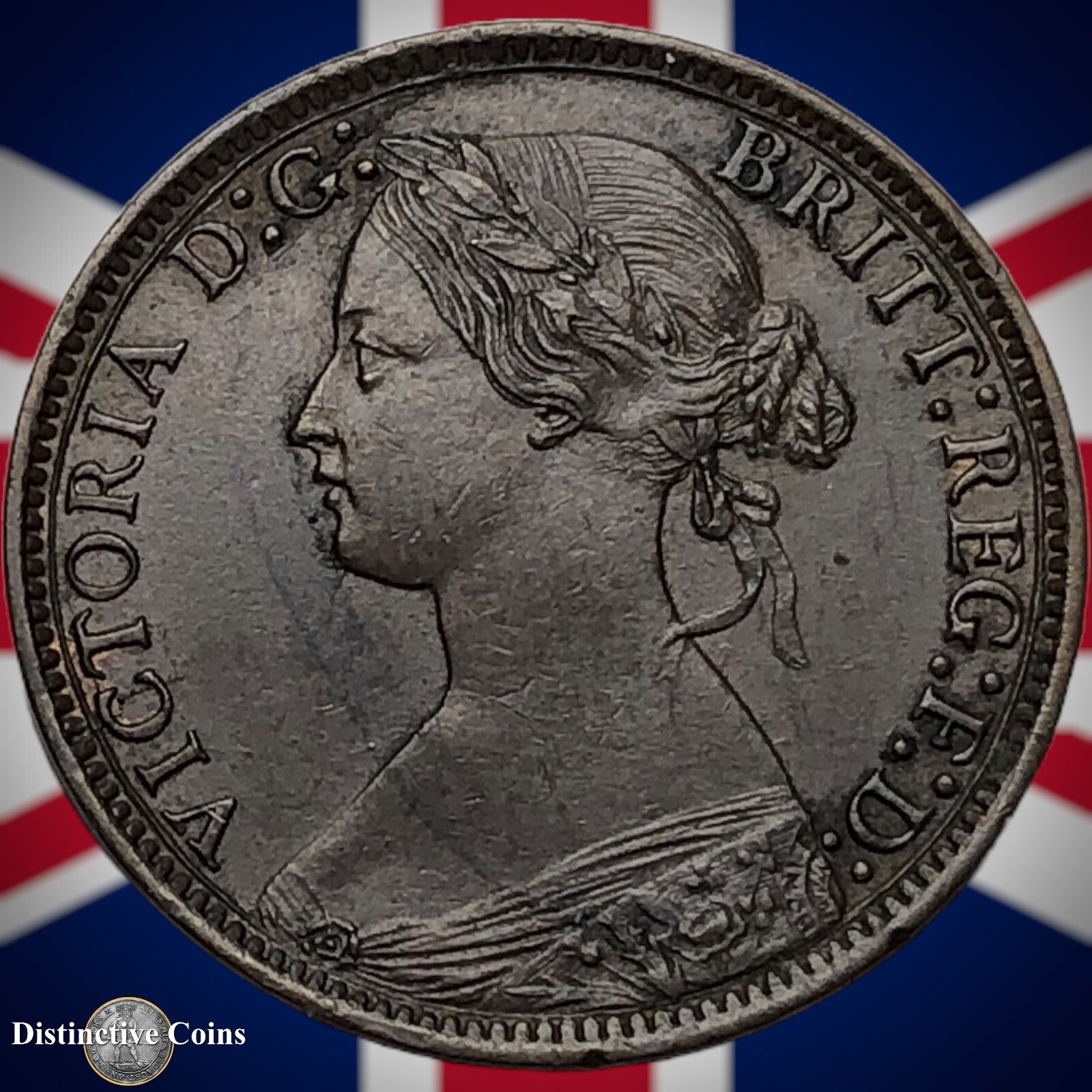 Great Britain 1873 Farthing 1/4d GB3683