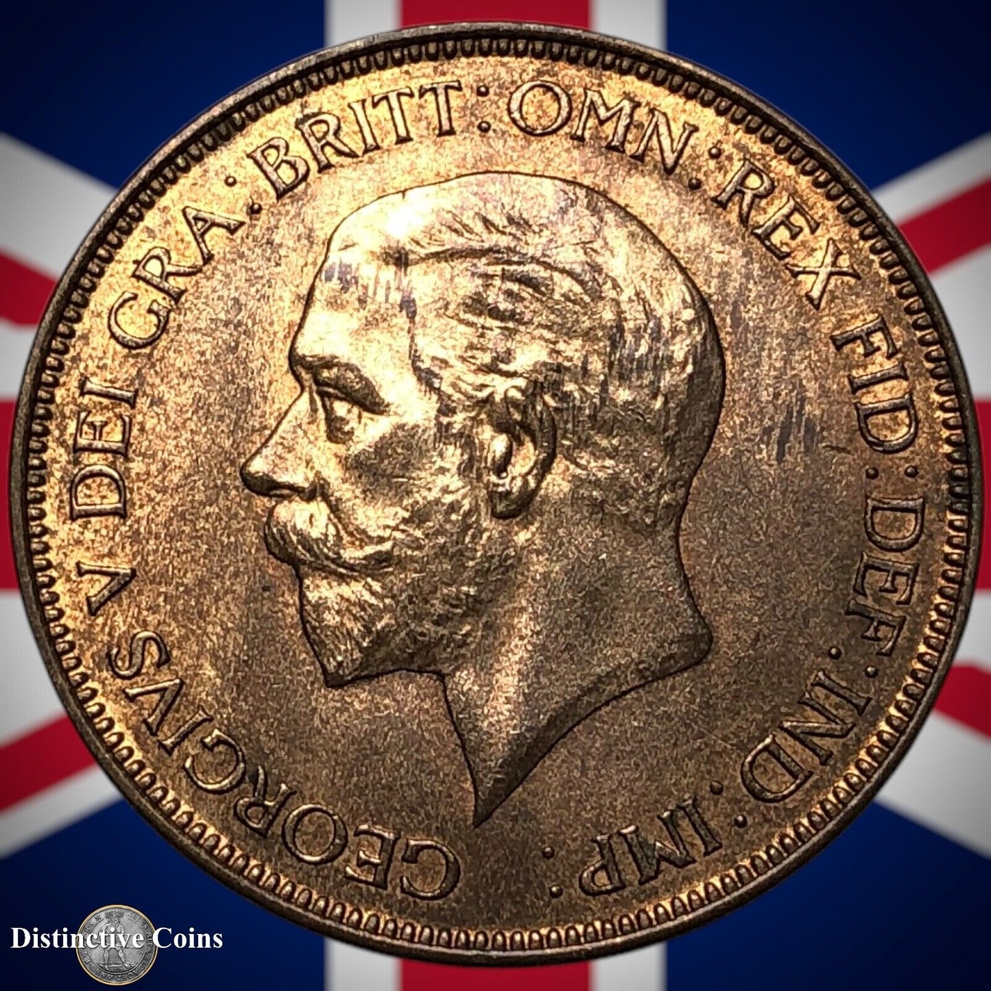 Great Britain 1928 Penny 1d GB7094