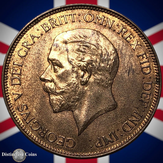 Great Britain 1928 Penny 1d GB7094