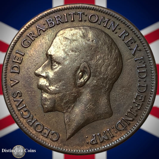 Great Britain 1919 Penny 1d GB6909