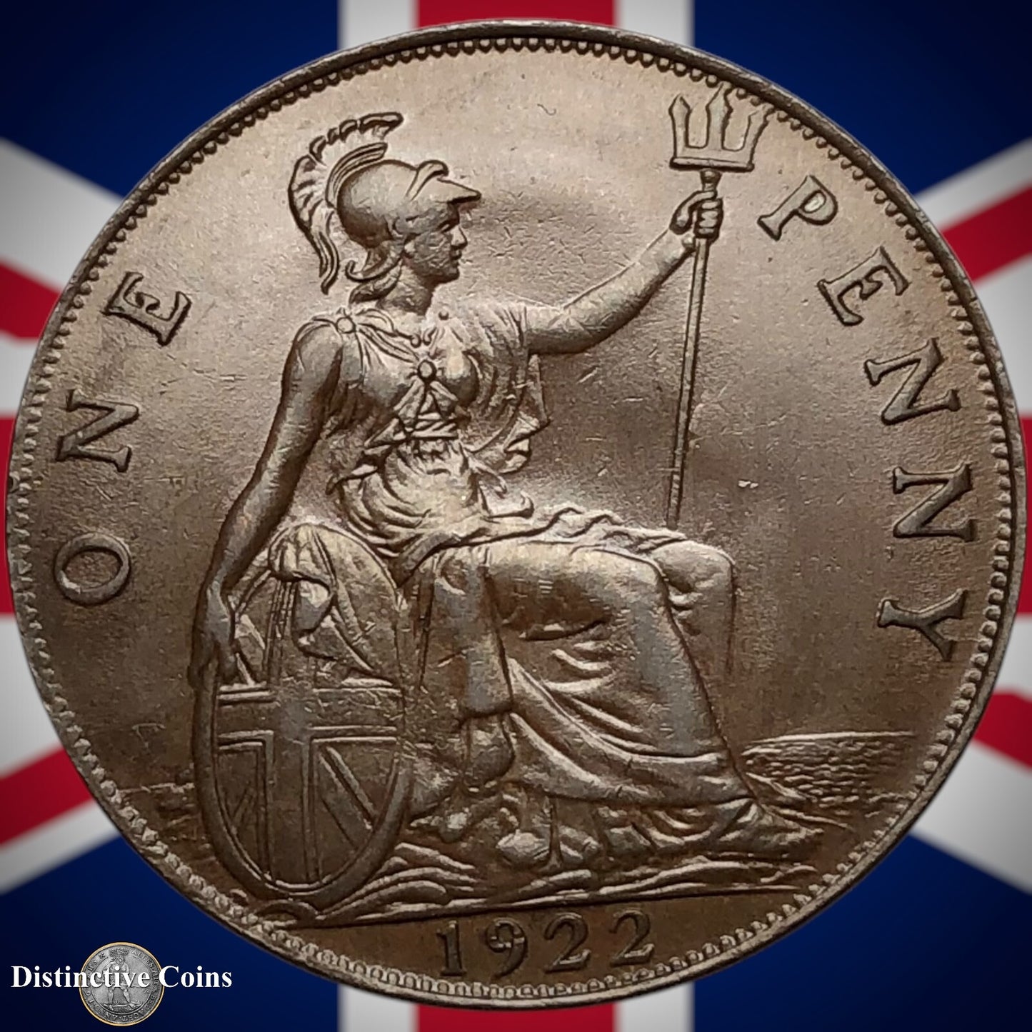 Great Britain 1922 Penny 1d GB7020