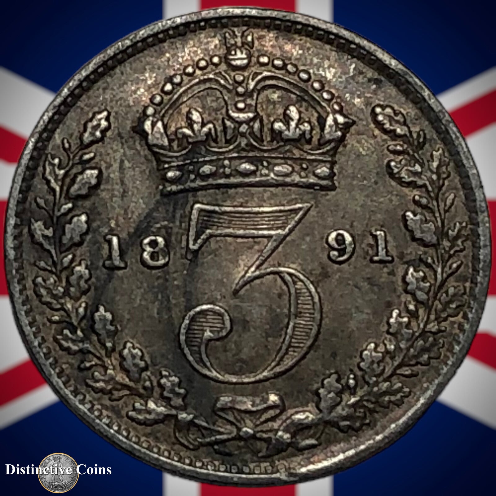 Great Britain 1891 Three Pence GB1994