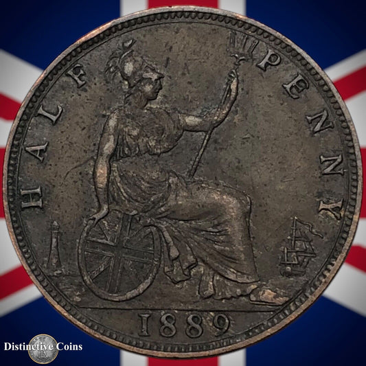 Great Britain 1889 Half Penny 1/2d GB5650