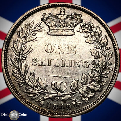 Great Britain 1849 British One Shilling GB0212