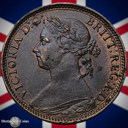 Great Britain 1881 H Farthing 1/4d GB4022