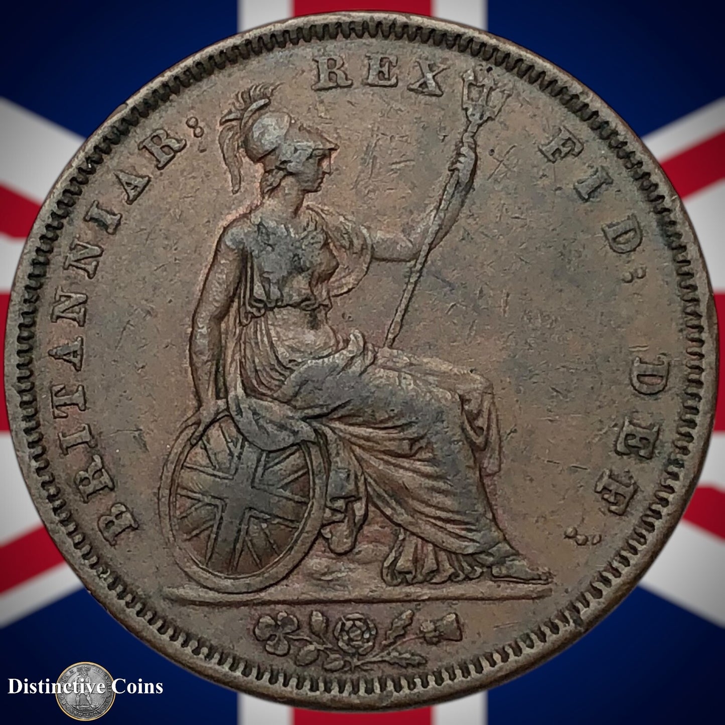 Great Britain 1831 Penny 1d GB6113
