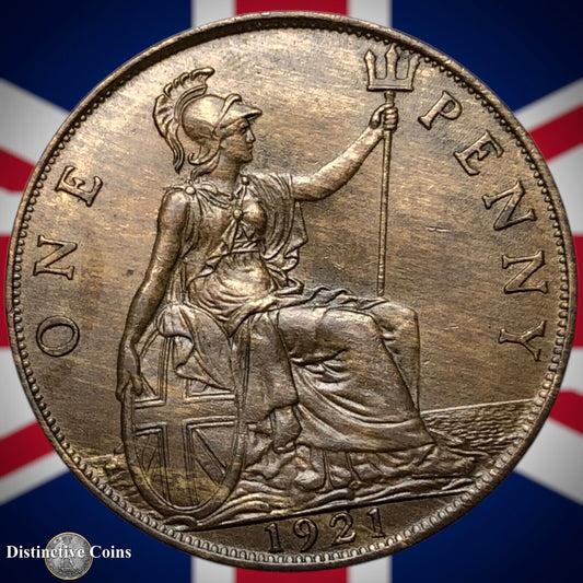 Great Britain 1921 Penny 1d GB6984