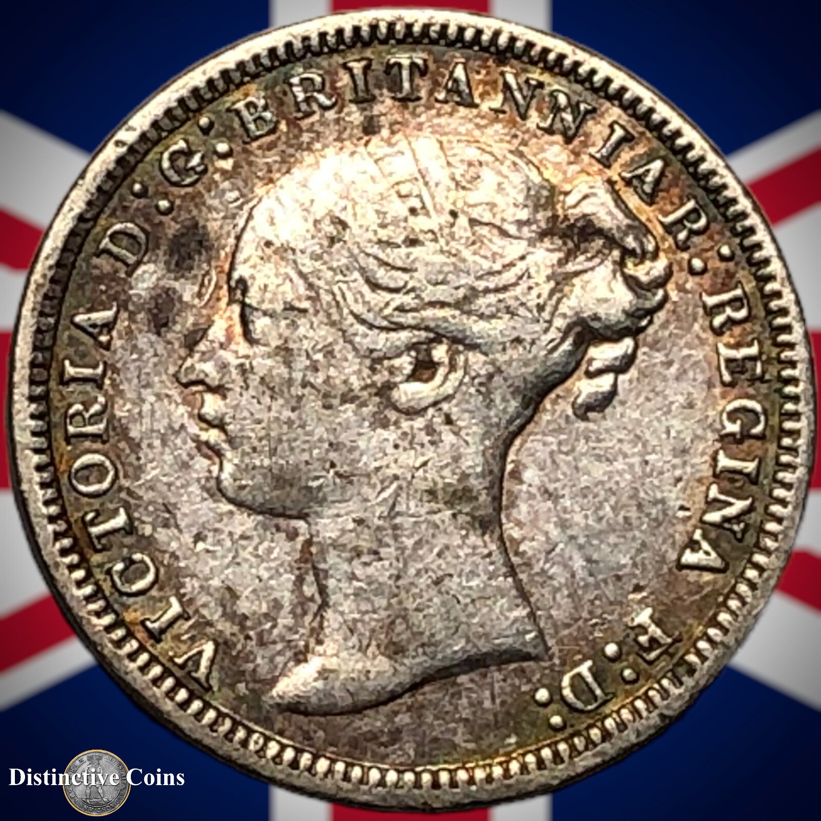 Great Britain 1875 Three Pence GB1872