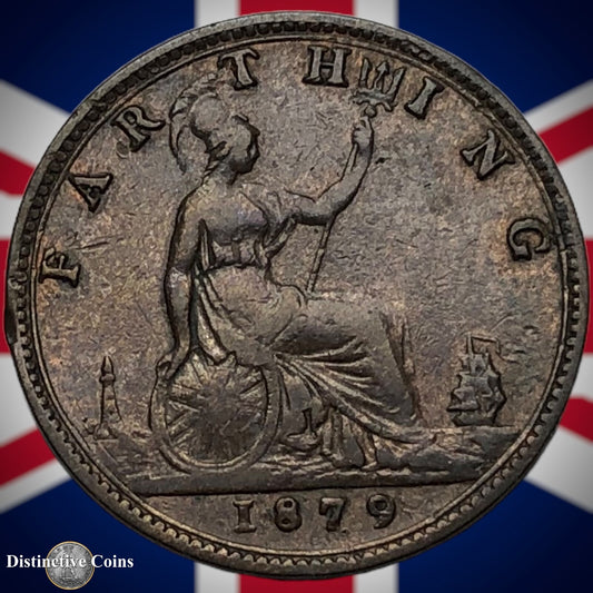 Great Britain 1879 Farthing 1/4d GB3817