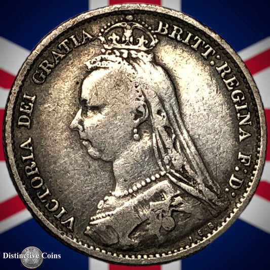 Great Britain 1892 Six Pence GB2760