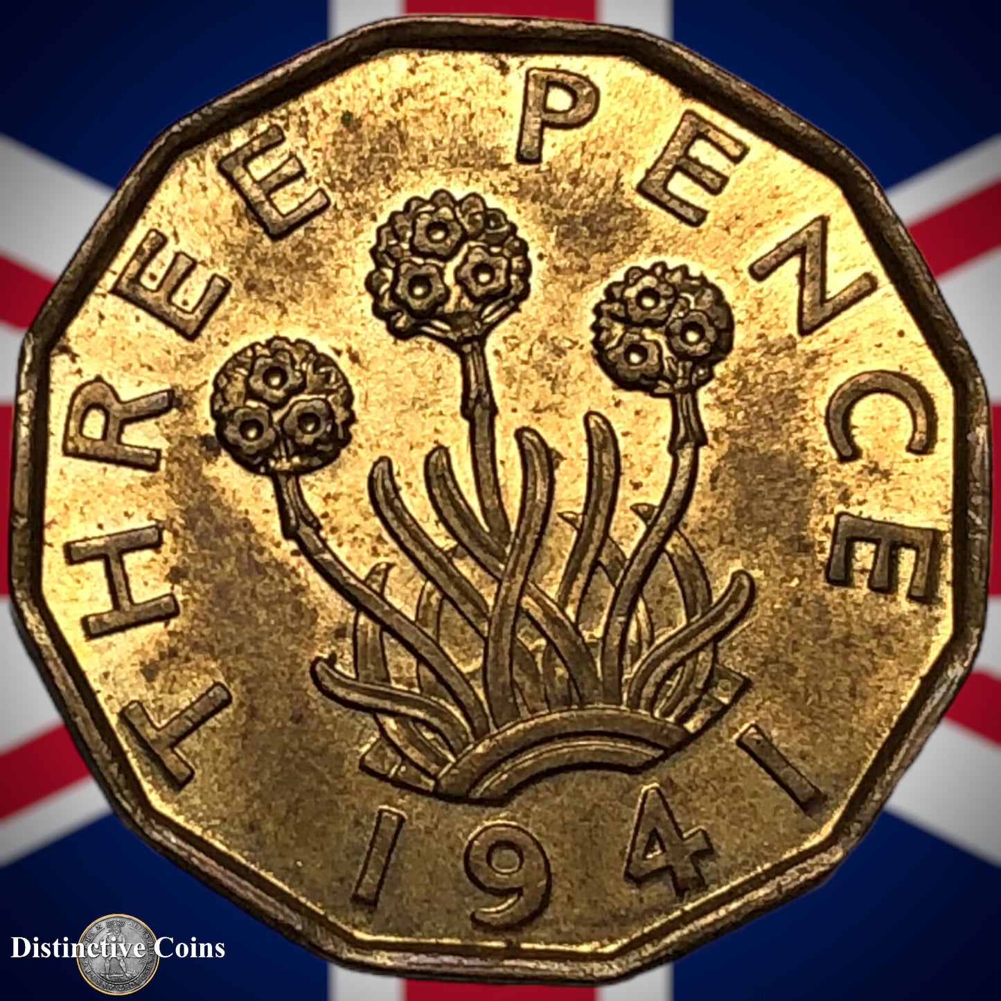 Great Britain 1941 Three Pence GB2402