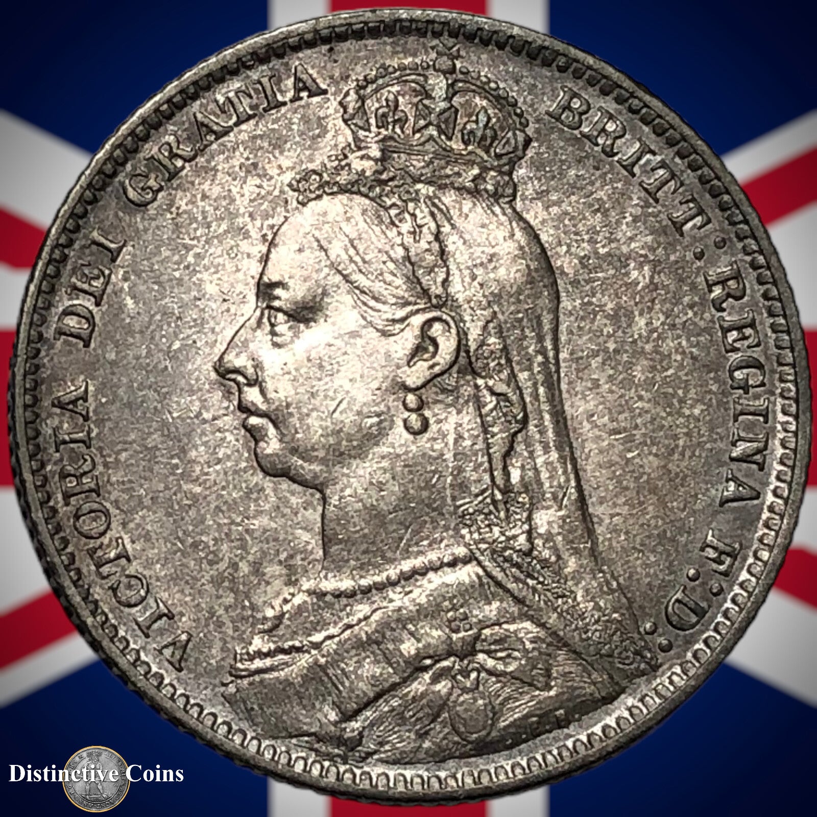 Great Britain 1889 British One Shilling GB0551