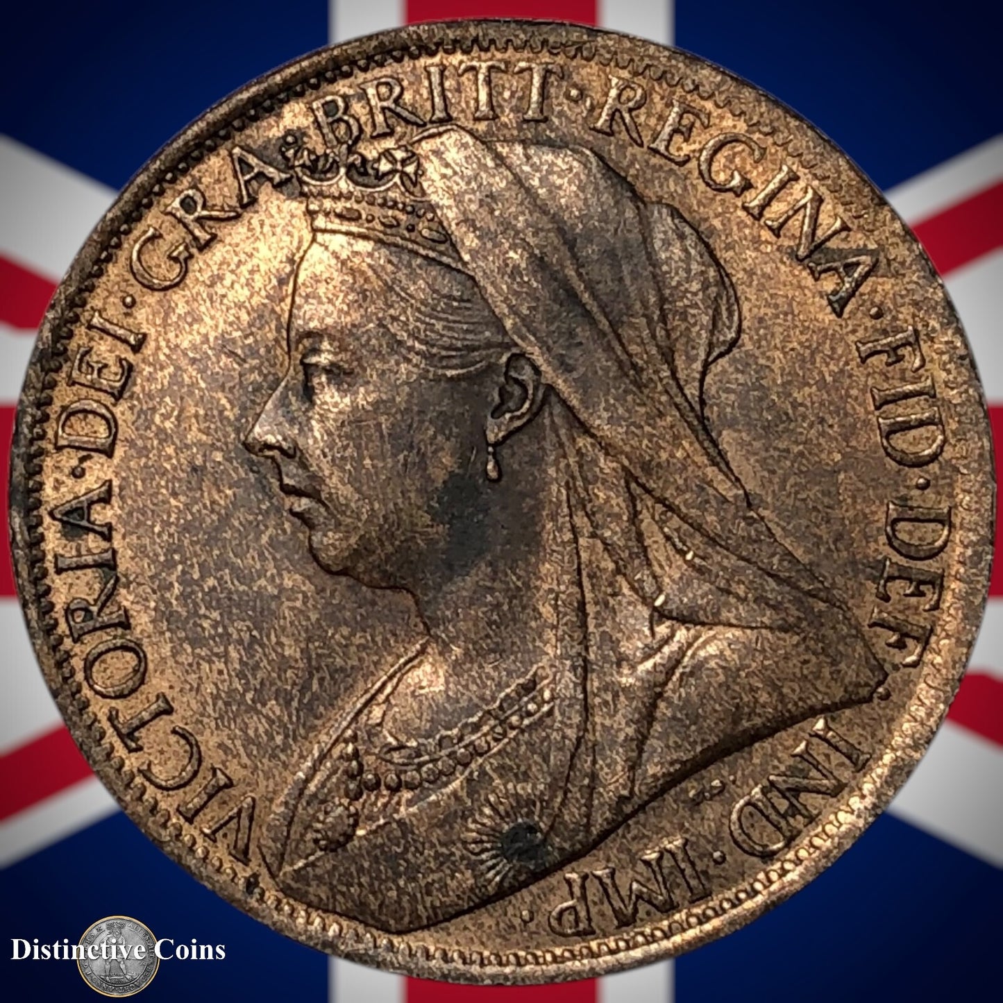 Great Britain 1901 Penny 1d GB6649