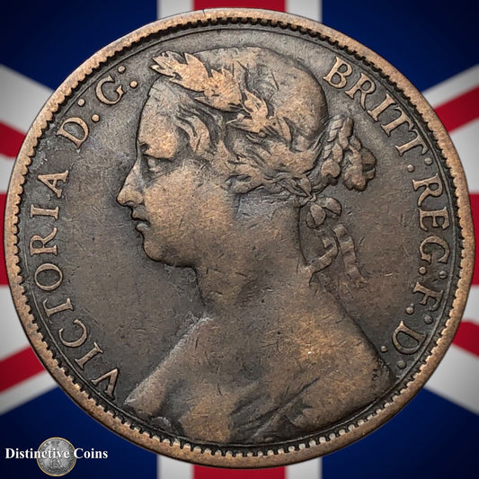 Great Britain 1876 H Penny 1d GB6376