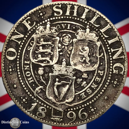 Great Britain 1896 British One Shilling GB0645