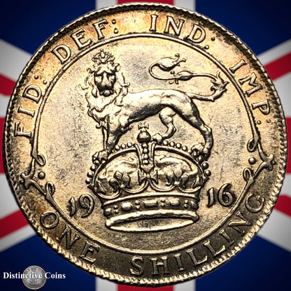 Great Britain 1916 One Shilling GB0985