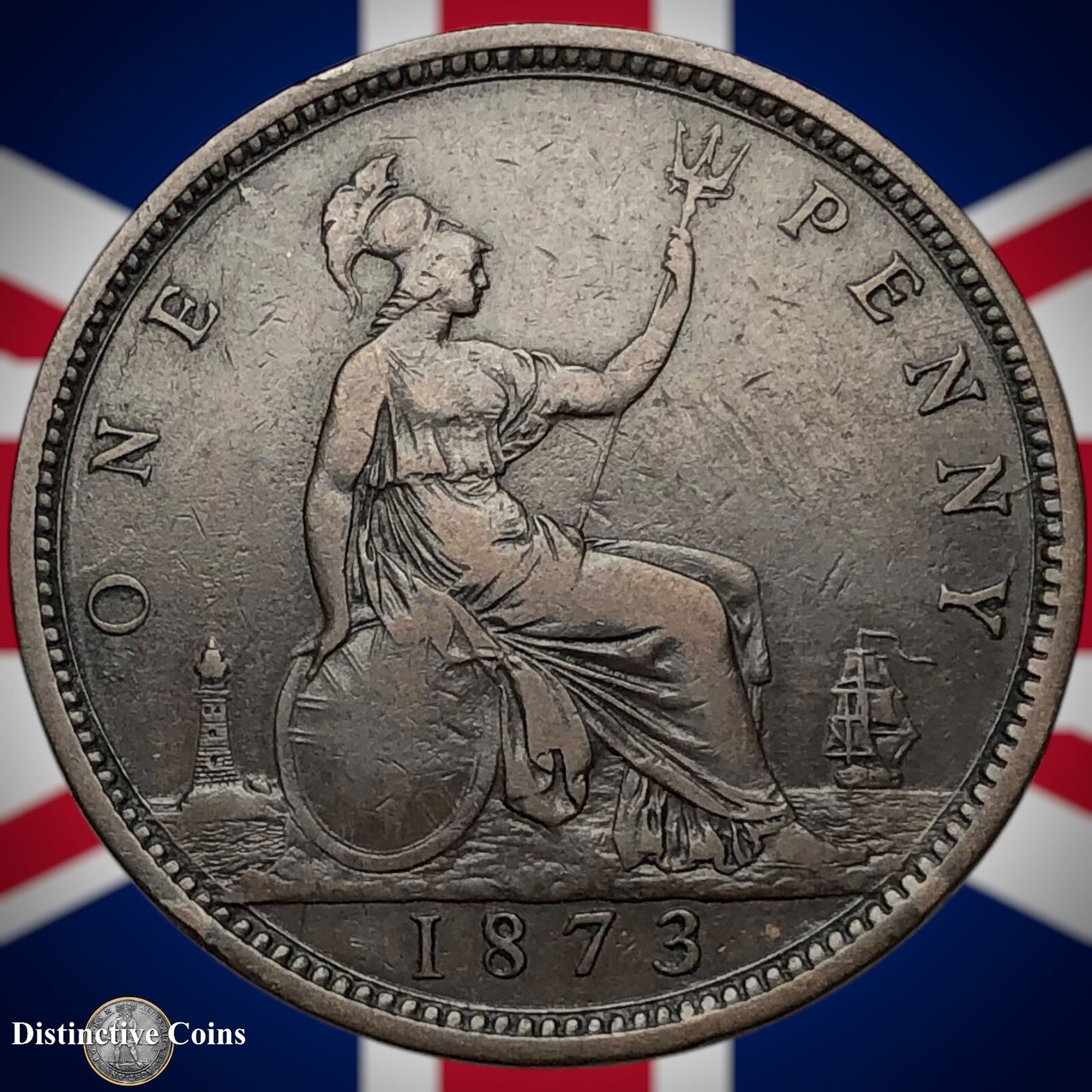 Great Britain 1873 Penny 1d GB6335