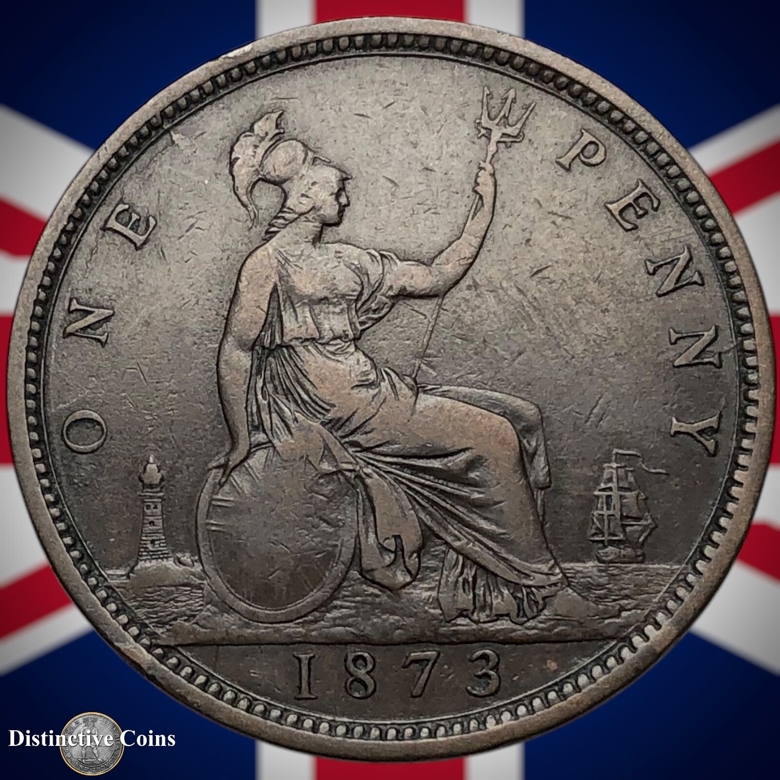 Great Britain 1873 Penny 1d GB6335