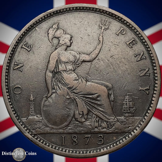 Great Britain 1873 Penny 1d GB6335